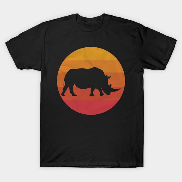 Vintage Rhino T-Shirt by ChadPill